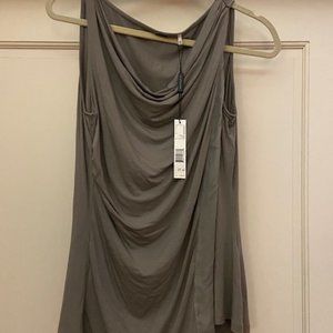 NWT Elie Tahari Cowl Neck Sleeveless Top